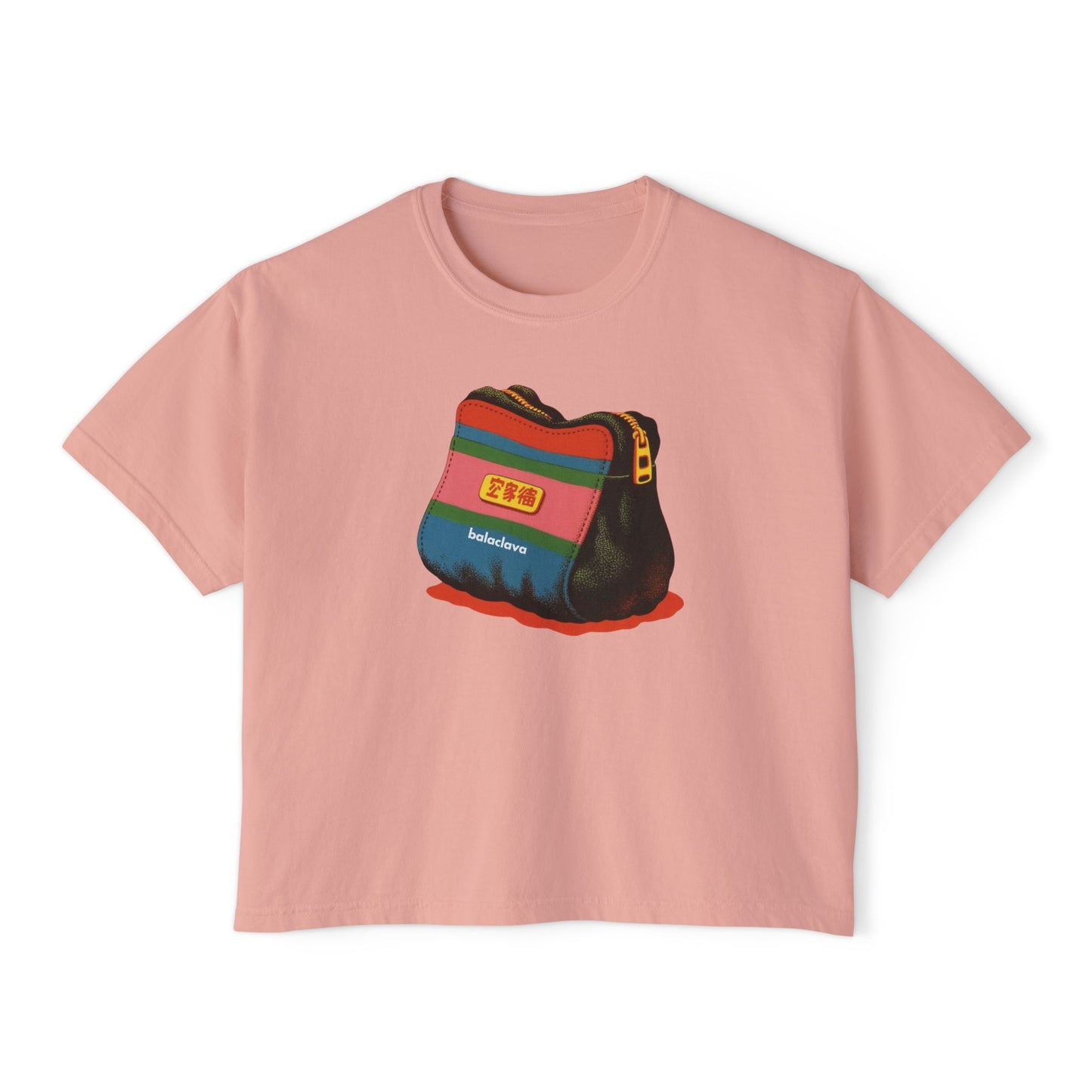 Renminbi Women's Boxy Tee (Peachy)