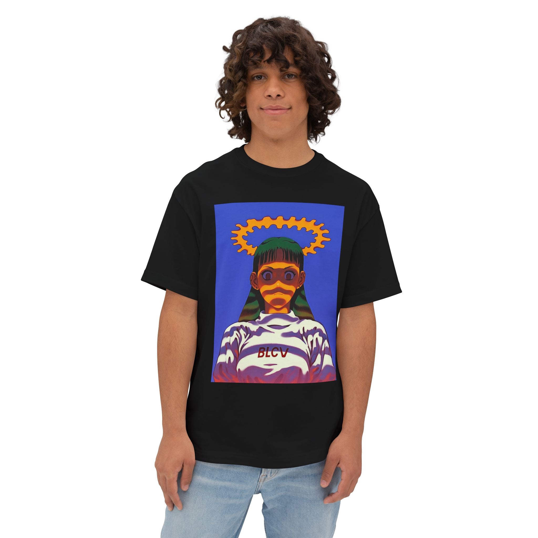 Balla Angel Oversized Tee (Black)