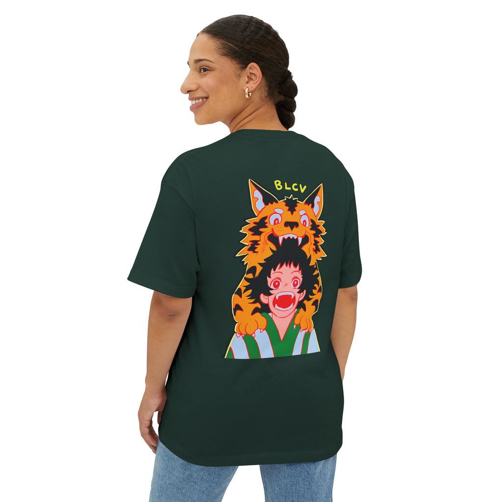 True Friends Oversized Tee (Forest)