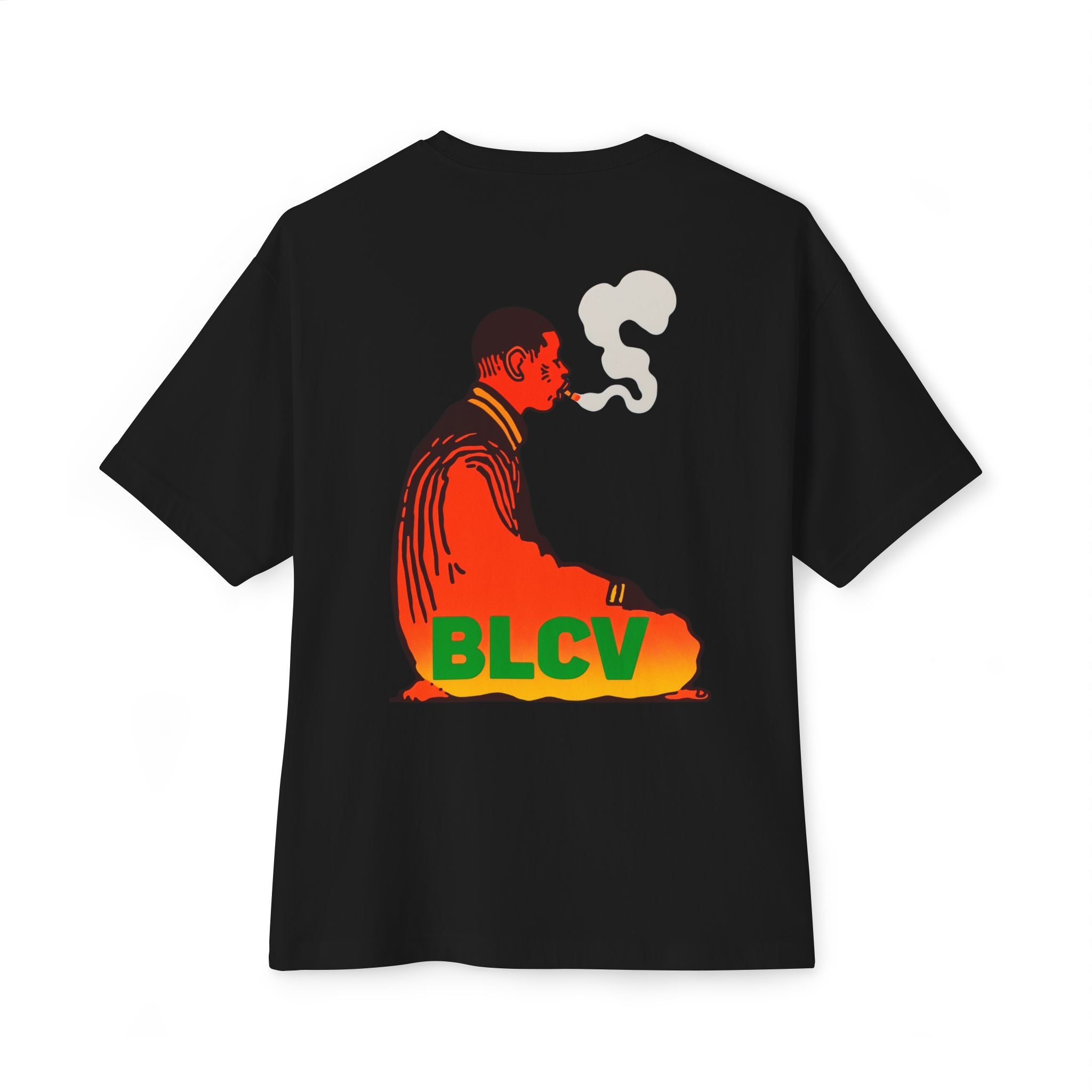 Natural Meditation Oversized Tee (Black)