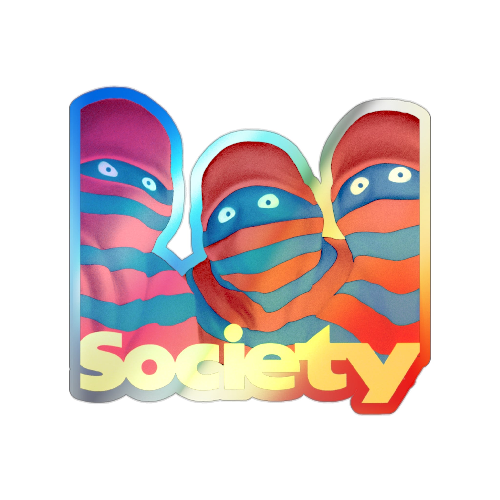 Secret Society Holographic Sticker