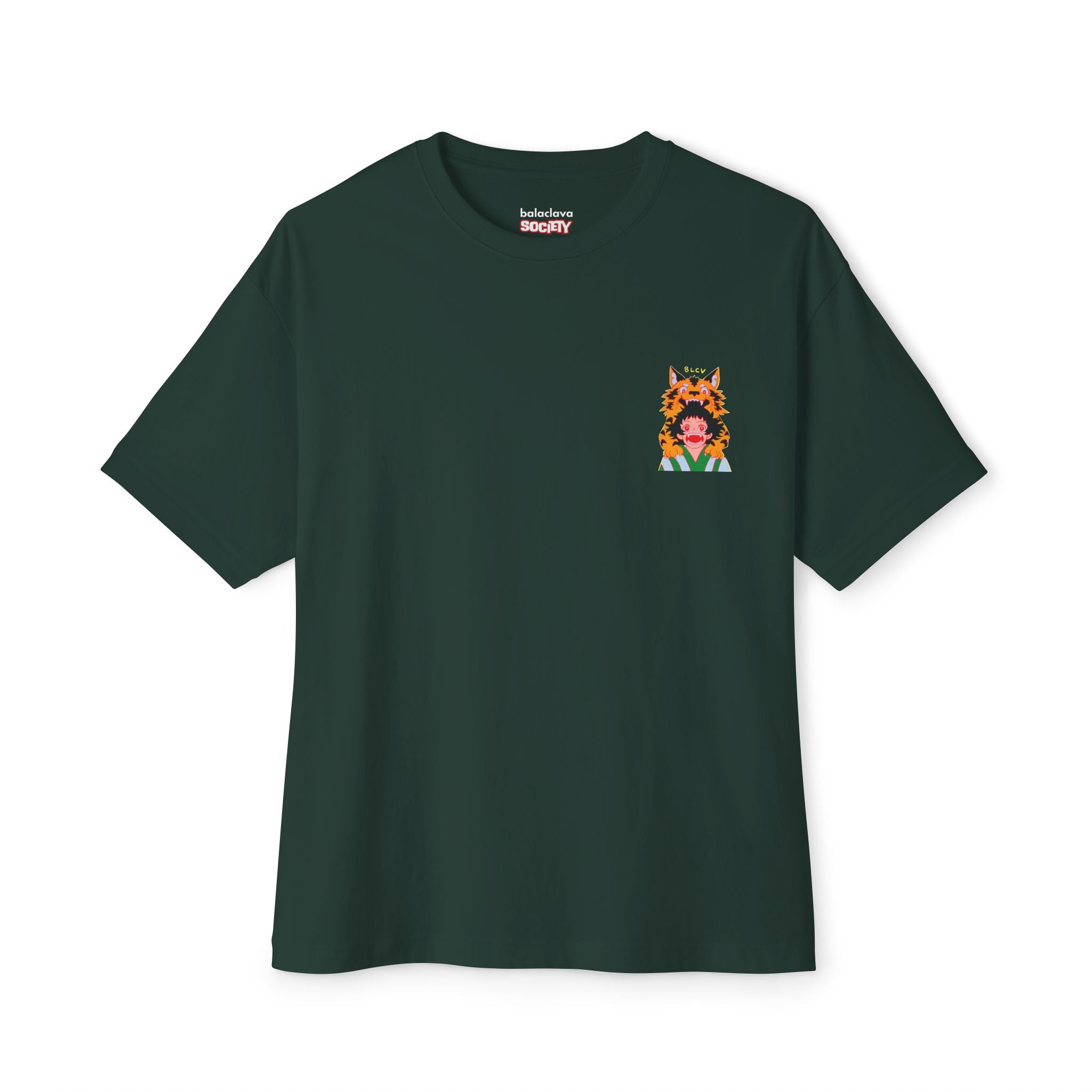 True Friends Oversized Tee (Forest)