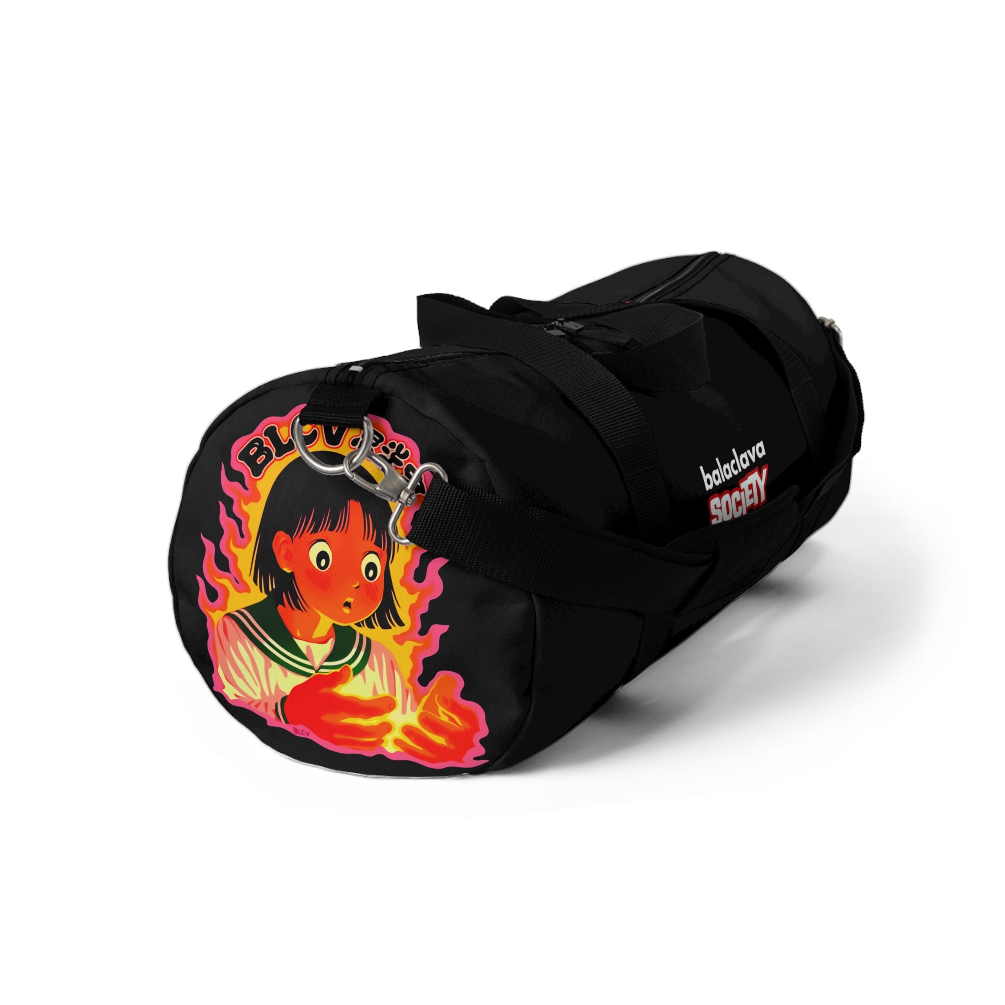 Flame Aura Duffel Bag