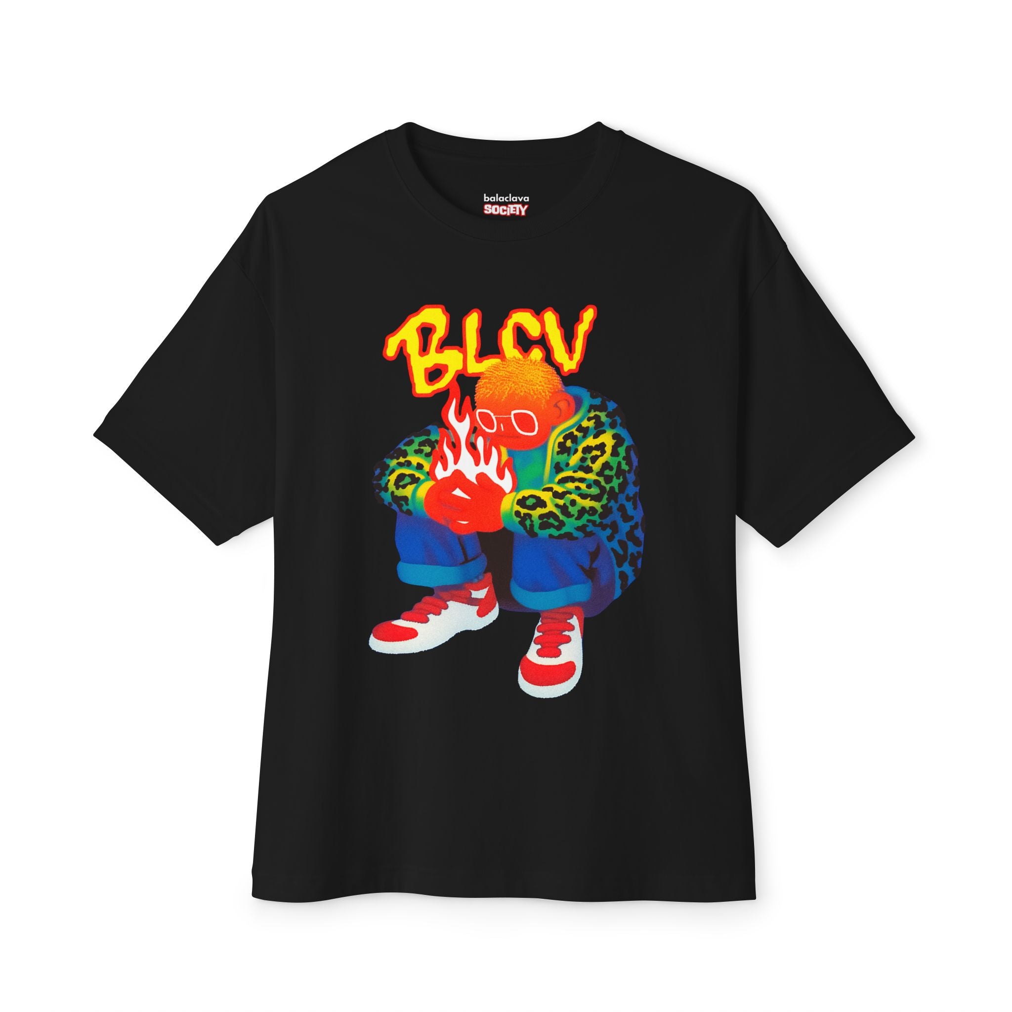 Hot or Not Oversized Tee (Black)