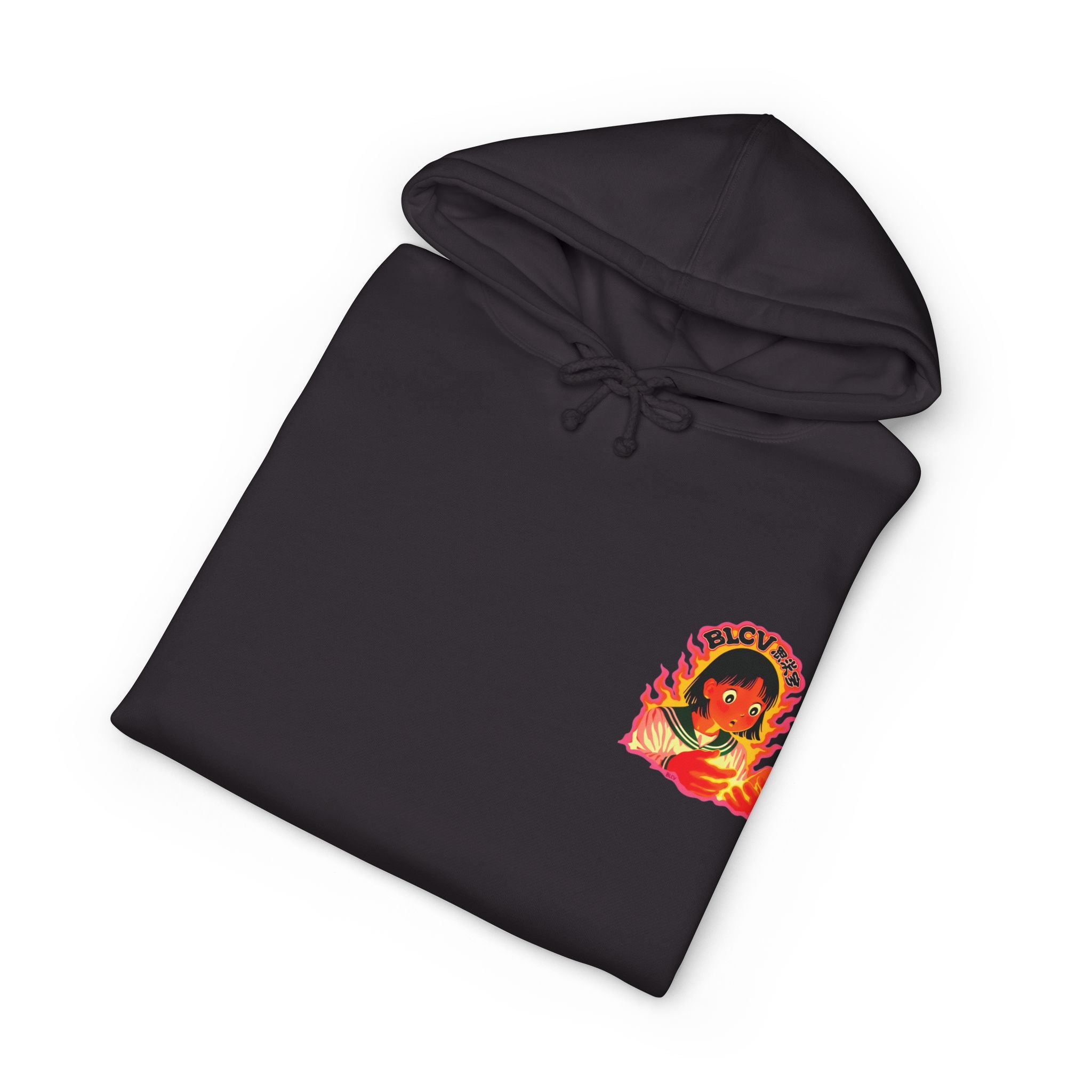 Flame Aura Hoodie (Black)