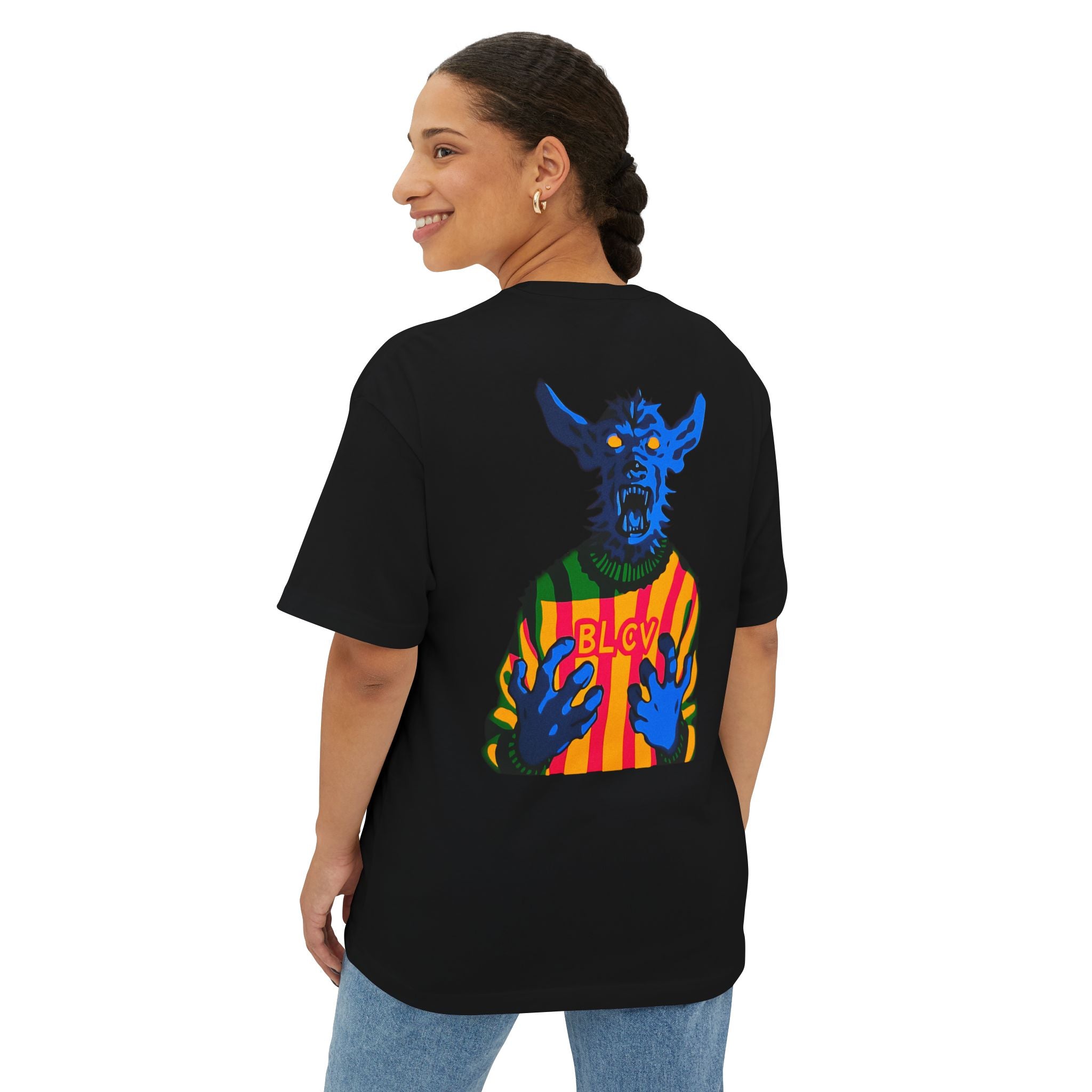 BLCV Werewolf Oversized Tee (Black)