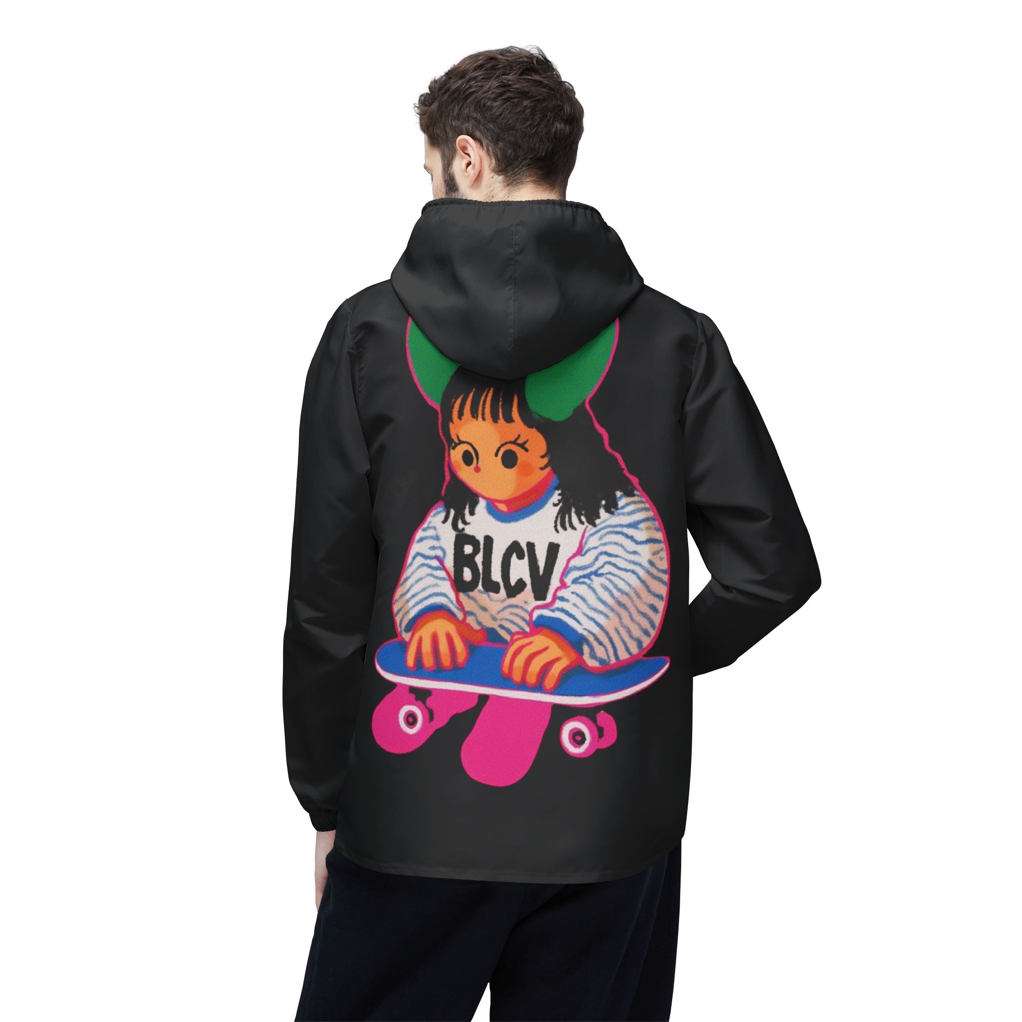 BLCV Playground Hooded Windbreaker (Black)