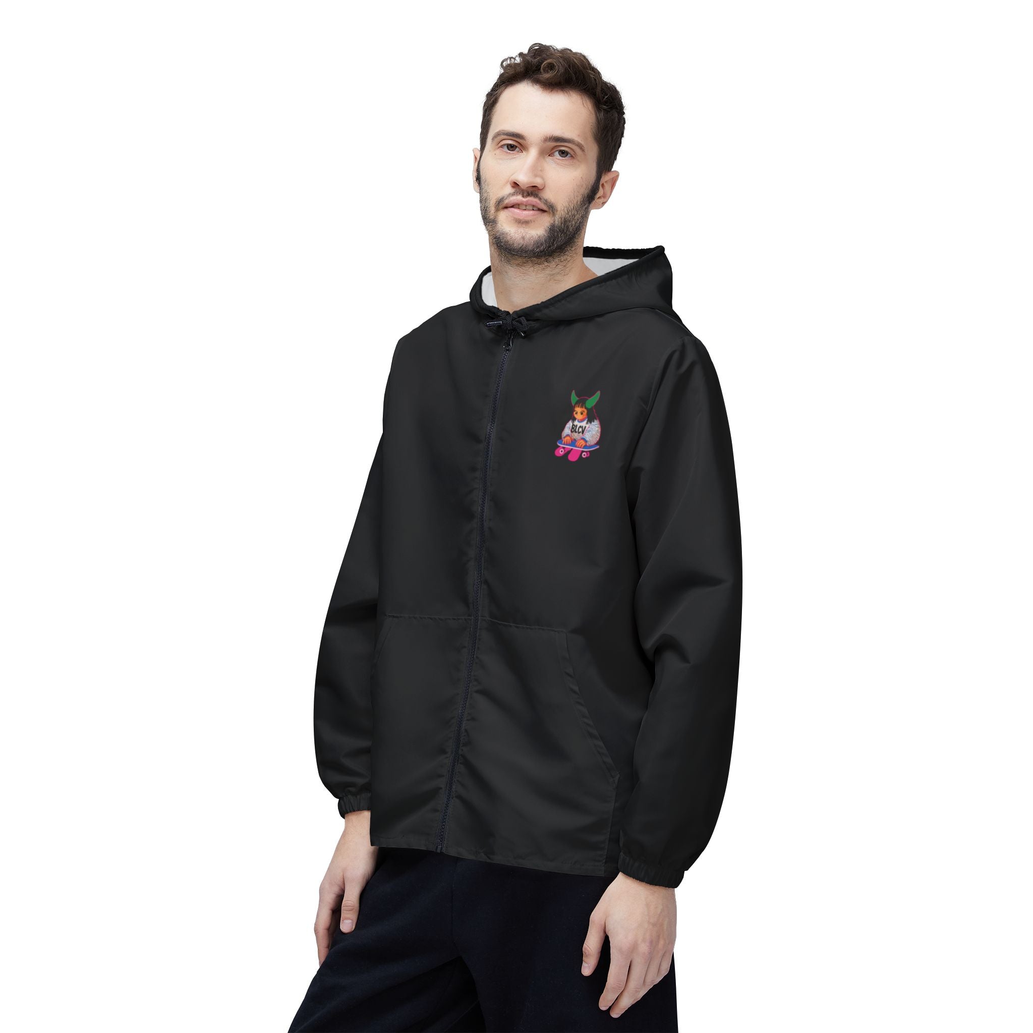 BLCV Playground Hooded Windbreaker (Black)